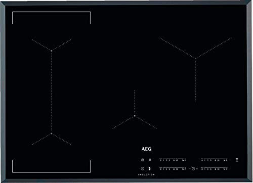 Placa de inducción eléctrica con 4 campos de calefacción de AEG Bridge SLIM-FIT 71 cm IKE74441FB