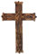 Ajuny - Croce celtica da appendere, in legno, decorazione religiosa per la casa, 25 x 15 cm