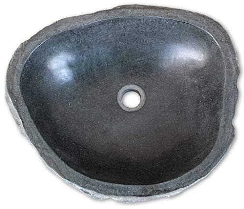 Tidyard Oval handfat, diskbänk i flodsten 38–45 cm