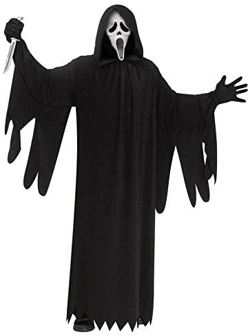 25th Anniversary Movie Edition Ghost Face Scream Lurex Kostüm mit Maske Gr. L/XL Geist Halloween Horror Film Scary Movie