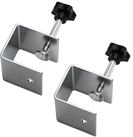 Sargentos C,59mm C-Tiger Acero Inoxidable Abrazadera C,Abrazadera Fija Carpintería,Para Carpintería De Bricolaje,Soldadura,Ebanistería,Cajón de Casa,Artesanía (2 PCS)