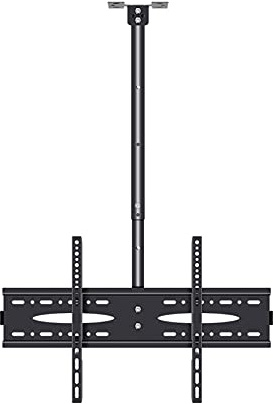 Base del supporto TV Staffa TV a soffitto Girevoli Inclinazioni Estensione Rotazione Supporto TV per la maggior parte dei televisori a schermo piatto LCD LED da 40-70 pollici, Max VESA 600x400mm