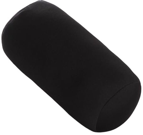 Microbead Bolster Tube Pillow Extra Soft Microbead Travel Neck Support Pillow Back HeadCushion Body Cushion Cylinder Bean Bag Throw Pillow Neck Arm Back Support For Plane Car Travel Recliner Sleeping