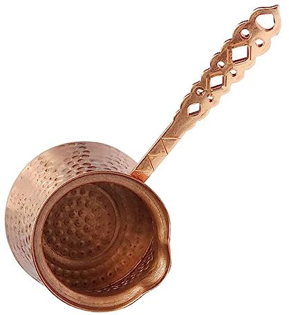 WATIIFUFU 1pezzi Caffettiera Turca Vintage e Compatta Per Tè e Bevande Calde Per Cucine Induzione e Elettriche