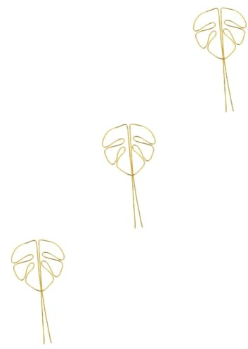 TOYANDONA 3 Pezzi Trellis per Piante Rampicanti Stabile per Piante Design Forma Monstera per Sostenibile