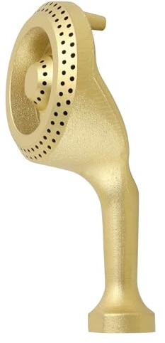 Abaodam Quemador de Gas de Hierro para Estufas Accesorio de Cocina Multiusos Diseño Resistente y Elegante Compatible con Encimeras y Instalación Dorado