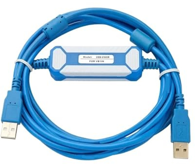 KOSBO Câble de Programmation PLC, USB-Vigor, Adaptateur Compatible VH VB M Series, câble de téléchargement USB vers RS232 VBUSB200 PC-Vigor