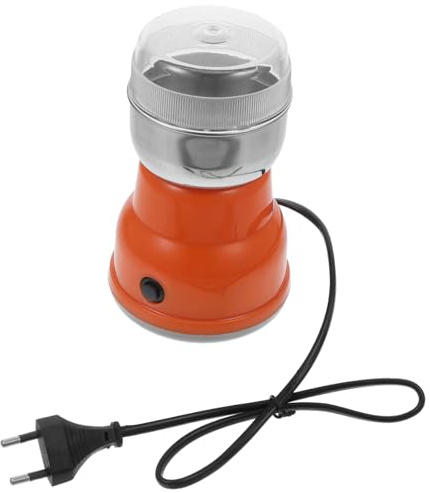 POPETPOP Fraiseuse Électrique pour Grain de Café et Épices, Facile à Nettoyer Utiliser, Design Unique en Pp, pour Maison et Usage Domestique