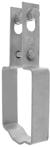 ROMISBABA Tenditore per Pali in Cemento 90X100 MM Morsetto per Funi Metalliche Zincate a Caldo Utensile per Tensione Filo Cricchetto per Coltivazioni Protette Vigneti e Coltivazioni