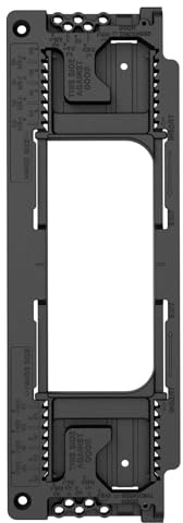 ZAICOLER Hinge Drilling Jig, Door Hinge Router Template, 2 Detachable Sliding Rails Jig with Precision Design, Ideal for 2.5 to 6 Inch Hinges & 1.375 to .5 Inch Door Thickness