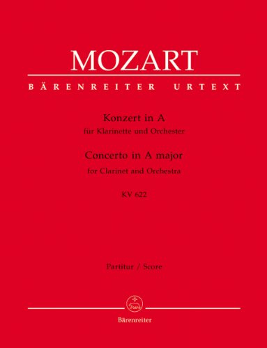 Konzert a-Dur KV 622 - Klar Orch. Klarinette, Orchester
