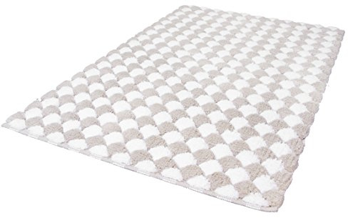 Kleine Wolke Badteppich Merida, Taupe, 70 x 120 cm 4036271225