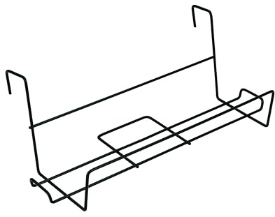 Sauvic 03250 Support Balcon pour Jardinières Acier Plastifié Noir 60 x 18 x 23 cm