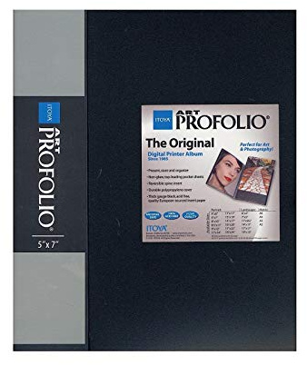 伊東屋 ITOYA OF AMERICA Profolio 16X20 Art Size, Polypropylene, Black