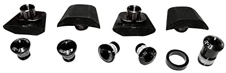 FSA unisex sl-k ABS Chainring Bolt kit, nero