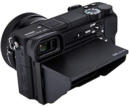 JJC LCD Pare-Soleil pour Sony Alpha A6600 A6500 A6400 A6300 A6100 A6000 Appareils Photo