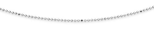 DUR Schmuck Damen Kugelkette Silber 925/- 45cm (K1998)