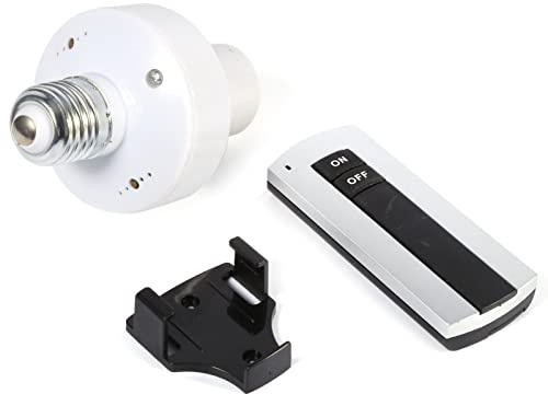 FTVOGUE E27 Screw Télécommande sans Fil pour Lampe de Poche Prise Prise Interrupteur 220 V