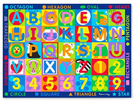 Melissa & Doug Riesen-Spielteppich ABC-123