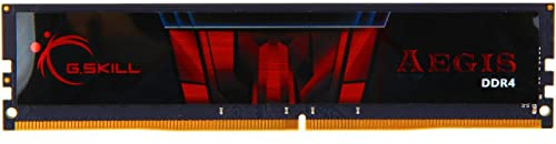 G.SKILL AEGIS Series DDR4 RAM 16GB (1x16GB) 2666MT/s CL19-19-19-43 1.20V Intel AMD Desktop Computer Memoria U-DIMM (F4-2666C19S-16GIS)