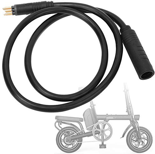 Keen so E-Bike Motor Extension Cable,9 Pin Waterproof Wheel Motor Extension Cable for Electric Bike Female to Male Wire E-Bike Accessory