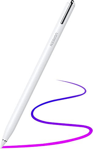 UGREEN Pen for iPad 2018-2025, Faster Charge Tilt Sensitivity Palm Rejection Bluetooth Pencil Stylus Pen Compatible iPad 11/10/9/8/7/6/A16, Mini 7/6/5, Air M3/M2 11/13/5/4/3, Pro M4 13/12.9″/11″