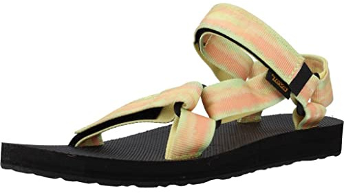 Teva Original sport- och utomhussandaler för kvinnor, Sorbet gul, 38 EU