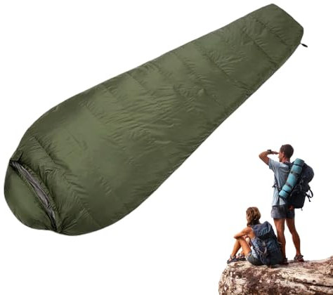 CENMOO Winterschlafsack | Schlafsack für Erwachsene für den Winter | Schlafsack für Rucksacktouristen leicht und wasserdicht