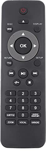 Télécommande Universelle de Remplacement pour Lecteur DVD, Compatible avec DVP5982C1/37B DVP3350K