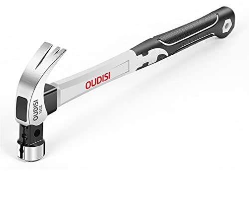 Kleiner Hammer, Hammerwerkzeuge, Klauenhammer aus Kohlenstoffstahl for die Holzbearbeitung, Gebäudereparatur, Outdoor-Camping, tägliche Arbeit, korrosionsbeständig (Farbe: A) (Farbe: D) (Color : B)