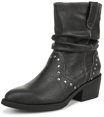 Blowfish Malibu Womens Rebel Western Boot Black 8 M
