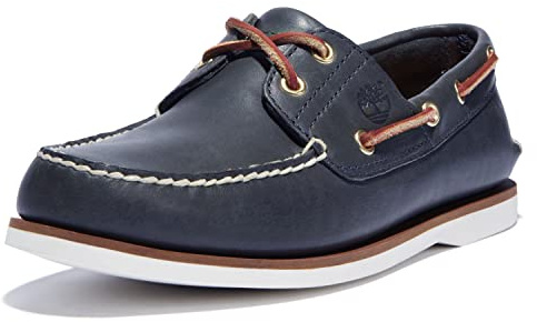 Timberland Clásico 2 Eye - Zapatos de botín y botas para hombre Marrón Calzado, azul, 44.5 EU