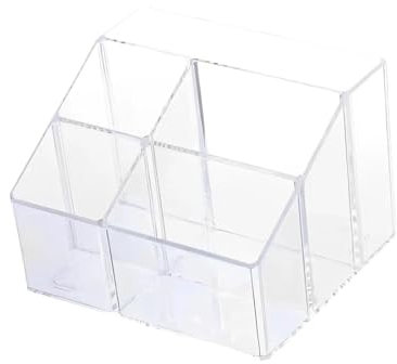 GSCLZ Stift Organizer Bleistift Stift Halter Klar Schreibtisch Organizer for Vanity Tisch Home Für Büro Schule Bleistift