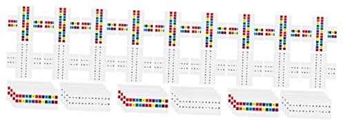 DIYEAH 3 Sätze Index-aufkleber Alphabet-teiler Klebestreifen Seitenreiter Pagemarker Indexaufkleber Seitenlaschen Aus Kunststoff Notizblock-seitenmarkierungen Das Haustier 30 Blatt*3