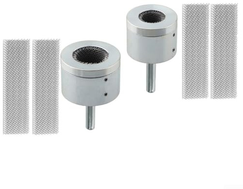Nettoyeur de tuyaux en cuivre, 15/22 mm pour perceuse électrique, brosse de nettoyage de tubes métalliques pour usinage automobile (15 mm + 22 mm)