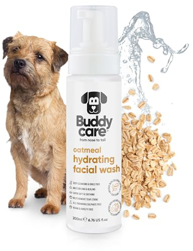 Buddycare Gesichtsreiniger für Hunde, Haferflocken, 200 ml