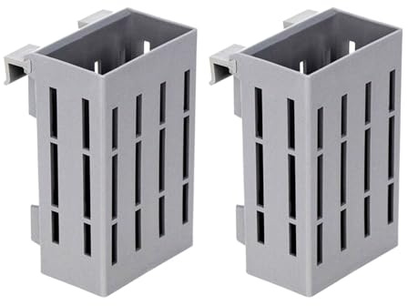 MHADBKH Lot de 2 pots de fleurs hydroponiques pour aquariums de 10/15/20 mm d'épaisseur