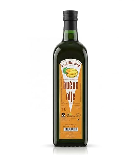 Fram Pumpkin Seed Oil 1L – 100% Pure Unrefined Cold-Pressed Pumpkin Oil | Rich in Vitamin E | Ideal for Salads, Dressings & Cold Dishes