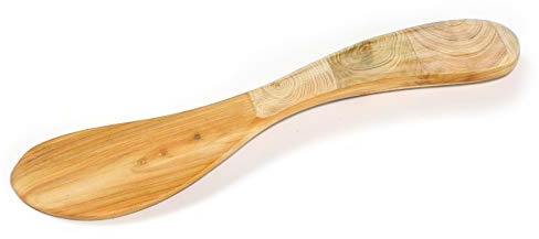 Noarootsi Noavabrik smörkniv med mosaikhandtag, trä (enbär), 180 mm