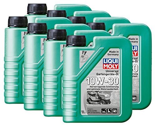 8x LIQUI MOLY 1273 Universal Gartengeräte-Öl 10W-30 4-Takt 1L