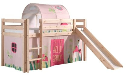 Vipack Bed, Kiefer, Natur, 90 x 200 cm