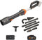 WORX Nitro WG543E.1 Profi Akku-Laubbläser 20V, bürstenloser Motor 2.0, Max. 209 km/h Luftgeschwindigkeit, 2 Geschwindigkeitsstufen, inkl. PowerShare 4,0Ah Akku, Ladegerät & GUTTERPRO-Dachrinnen-Kit