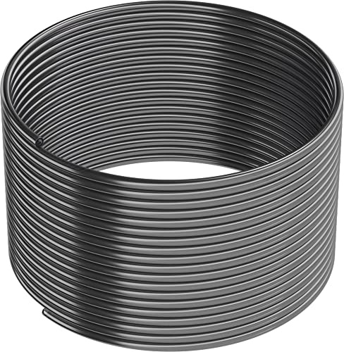 ARKA PVC-Schlauch - 4/6 mm, 5 m, Grau - Flexibler und langlebiger Schlauch, ideal für vielseitige Einsatzbereiche im Aquarium, Teich und Haushalt.