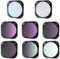 Coyktonty Filtri per lenti Insta360 Ace Pro, design magnetico impermeabile (CPL+ND8 16 32 64+Star+Night+Brushed Blue)