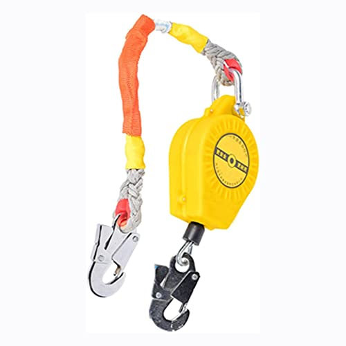 Generico Imbracature di Sicurezza autoretrattili per lavori su tetti e ad Alta Quota - Dispositivi anticaduta - Dispositivi di Protezione in Altezza per la Massima Sicurezza e Protezione