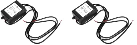 Yctze 2pcs 12V 1,5 W Modulo di Controllo Strobo Wireless Universale per Motociclette di Auto con 16 modalità LED Flash Controller