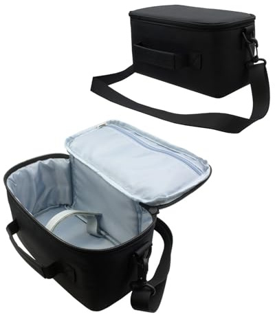 Hosoncovy Projector Organizer Travel Carrying Case with Shoulder Strap,Projector Storage Bag Carrier for HY300/HY320 and Other Mini Portable Projector