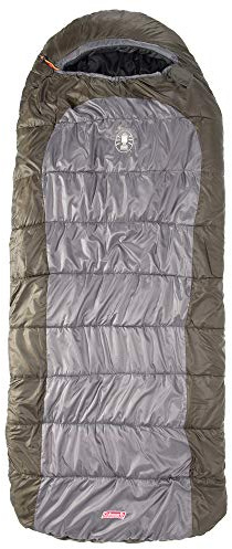 Coleman 705888-SSI Coleman Big Basin 92x39 Inch Hybrid Sleeping Bag Brown/Grey - multi, N/A