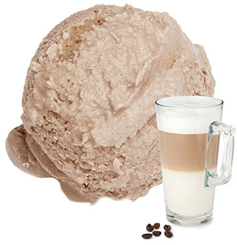 Latte Macchiato Geschmack 333 g Gino Gelati Eispulver für Ihre Eismaschine