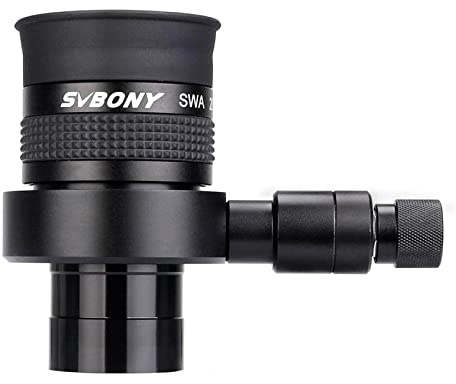 Svbony Sv152 1.25in Okular Justerbar Upplyst Okular 20mm Enda Hårkors 70 Graders Okular För Att Förvärva Målinriktning Finderscope Och Astrofotografi